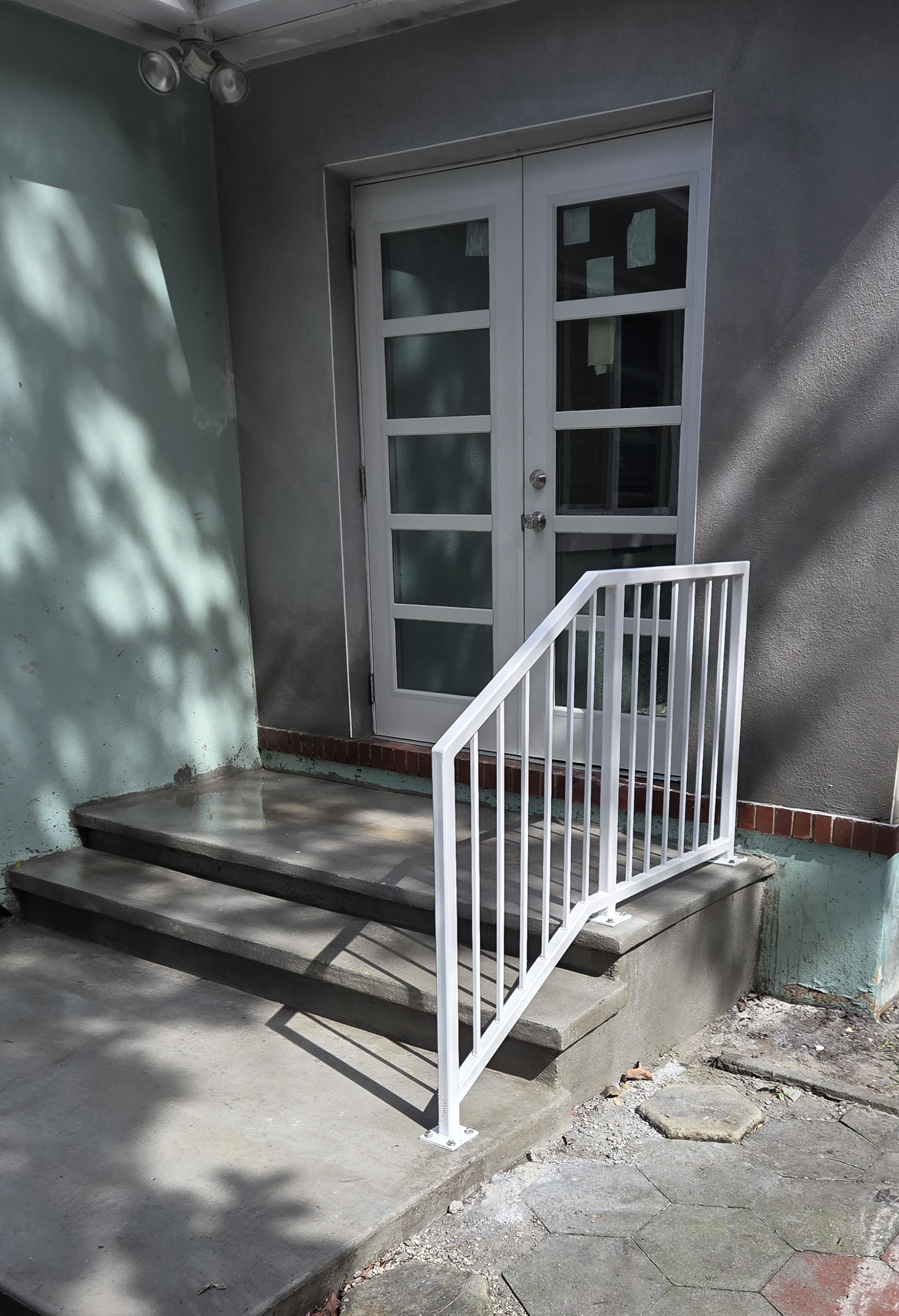 Before — Stair Rails